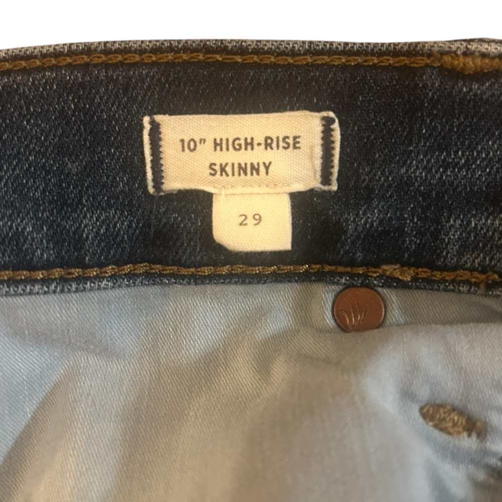 Madewell - 10” High-Rise Skinny - 29 - Picture 7 of 7